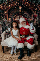 Gia and Santa 2025