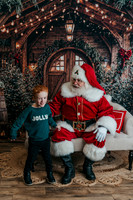 Asher and Santa